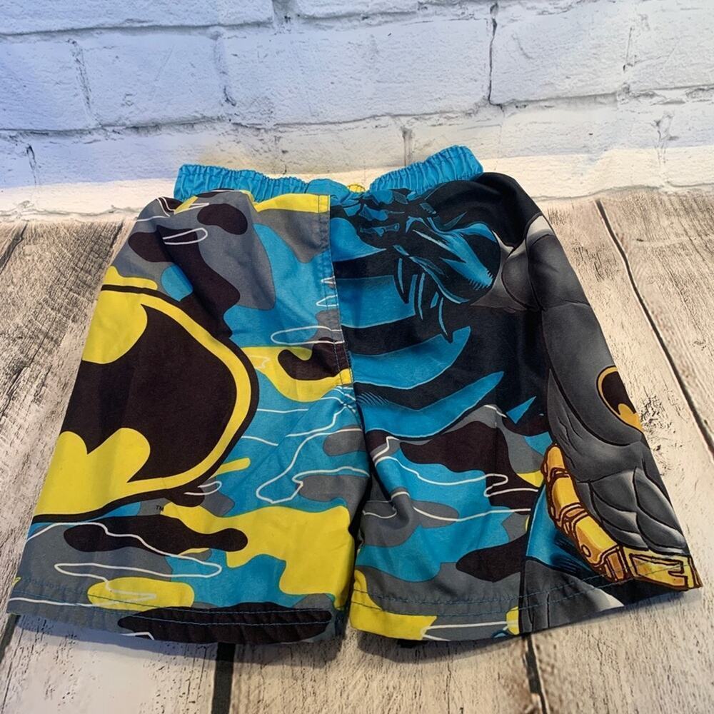 DC COMICS Boy’s Batman Board Shorts / Size: 4-5 - Picture 5 of 8